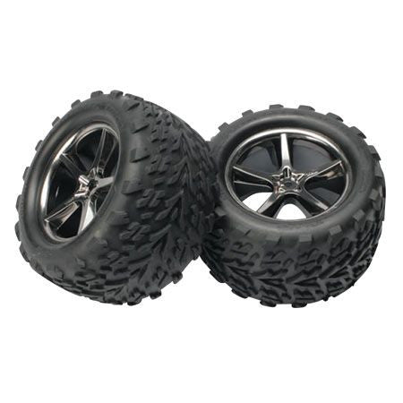 5374A Tires/Wheels Gemini Black Chro