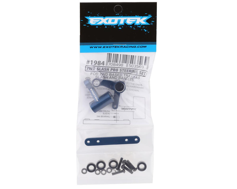 Slash Pro Steering Set, 7075 Cranks and Rack,