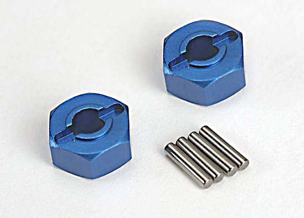 1654X Wheel Hex Hubs Aluminum (2)