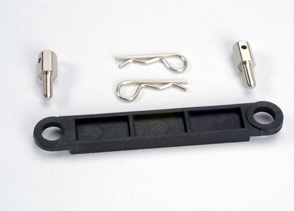 3727 Battery Hold Down Plate Rustler