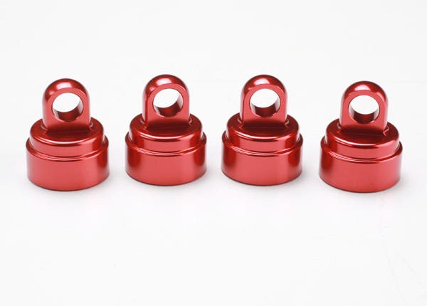 3767X Shock Caps Aluminum Red-anodized (4)