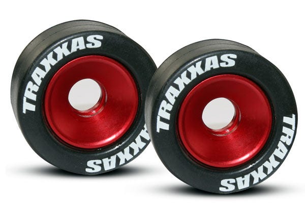 5186 Aluminum. WheelsRed(2) Rubber