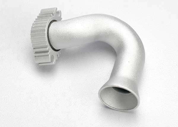 5540 Header, exhaust (Jato) (tubular aluminum, clear anodized)