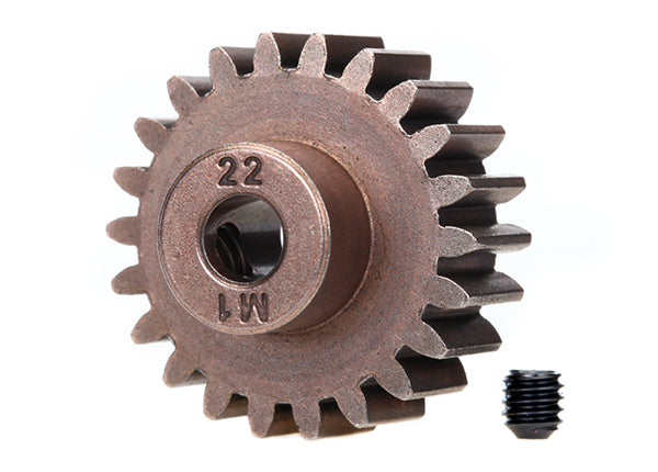 6495X Gear, 22-T pinion Mod1.0 Fits 5mm shaft