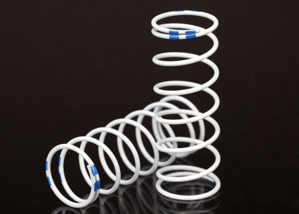 7449 Spring, shock, white (GTR xx-long) (1.004 rate blue) (1 pair)