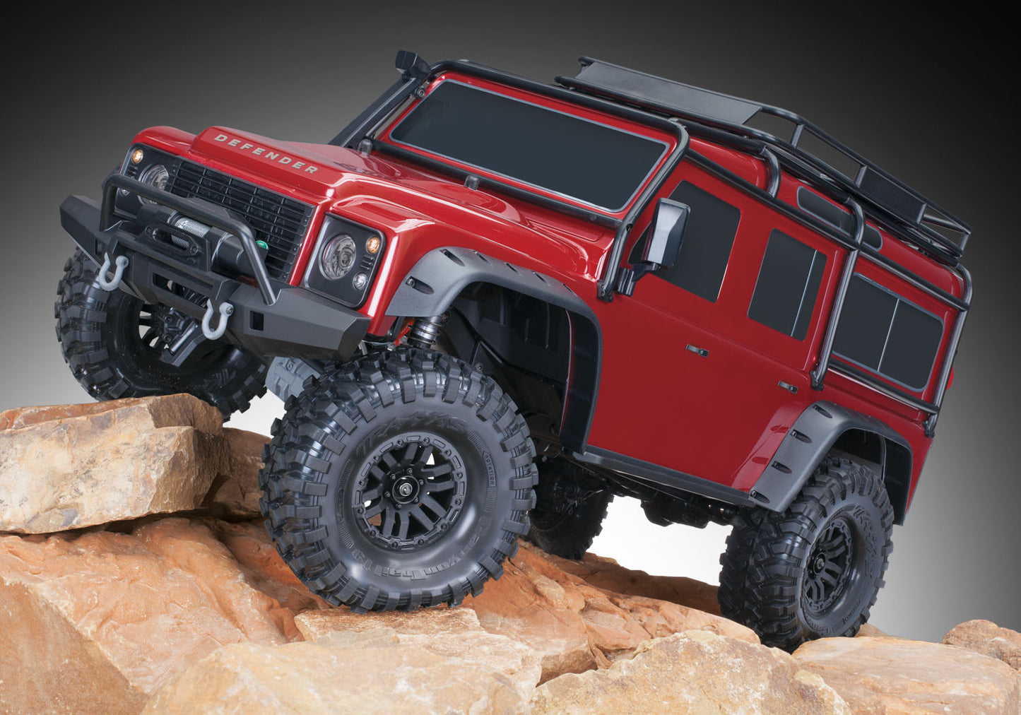 82056-4-RED TRX-4 Scale and Trail Defender Red