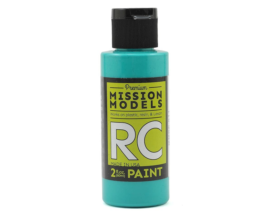 Mission Models Aqua Blue Acrylic Lexan Body Paint (2oz)