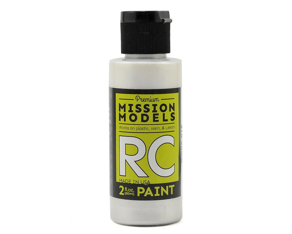 Mission Models Pearl White Acrylic Lexan Body Paint (2oz)