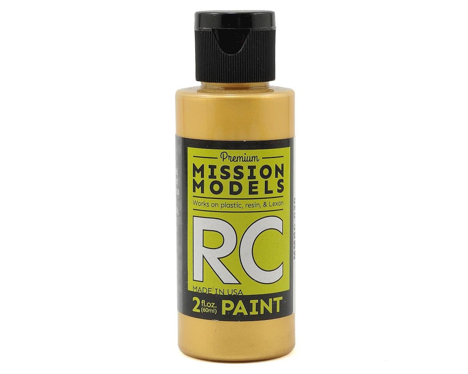 Mission Models Pearl Gold Acrylic Lexan Body Paint (2oz)