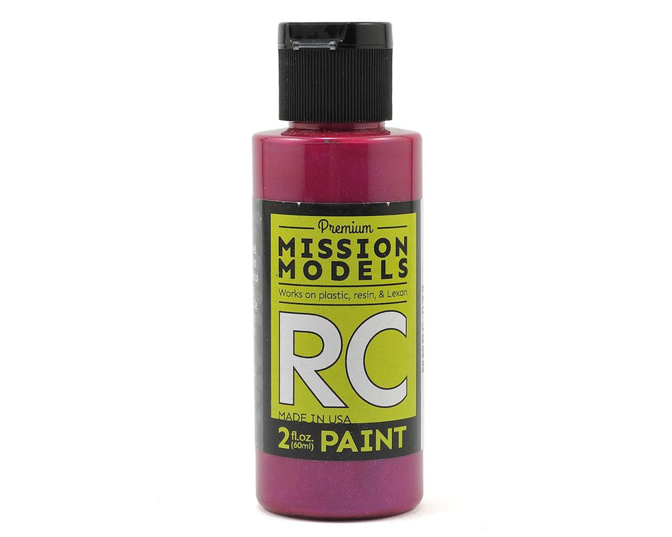 Mission Models Iridescent Candy Red Acrylic Lexan Body Paint (2oz)