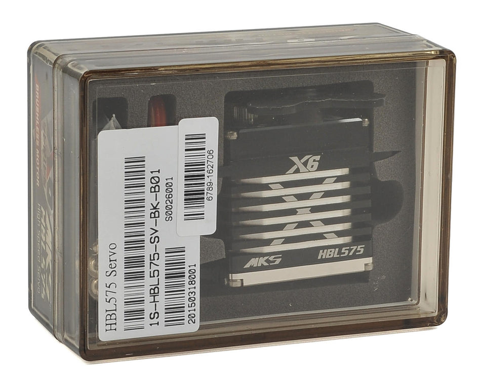 HBL575 MKS X6  Brushless Titanium Gear High Speed