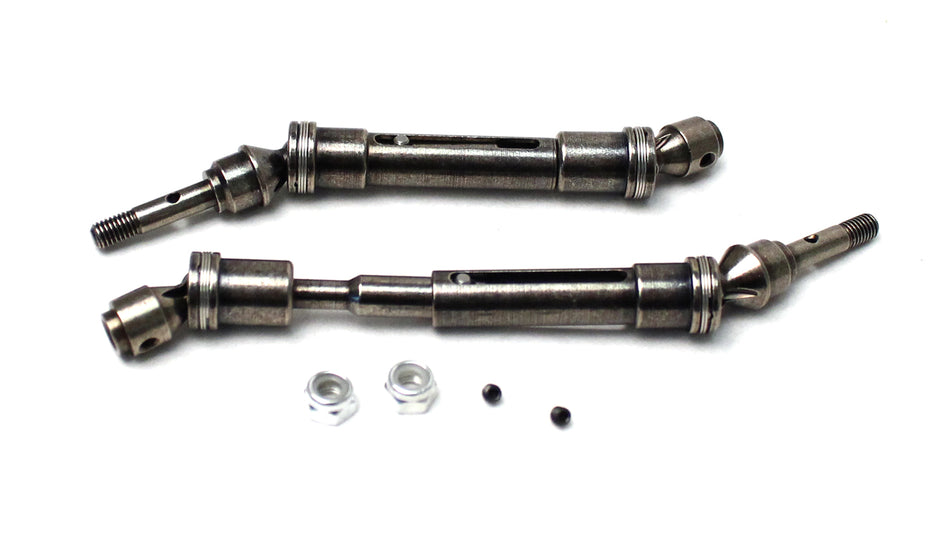 Slash 4WD Steel Universal Front Driveshafts (pr.)