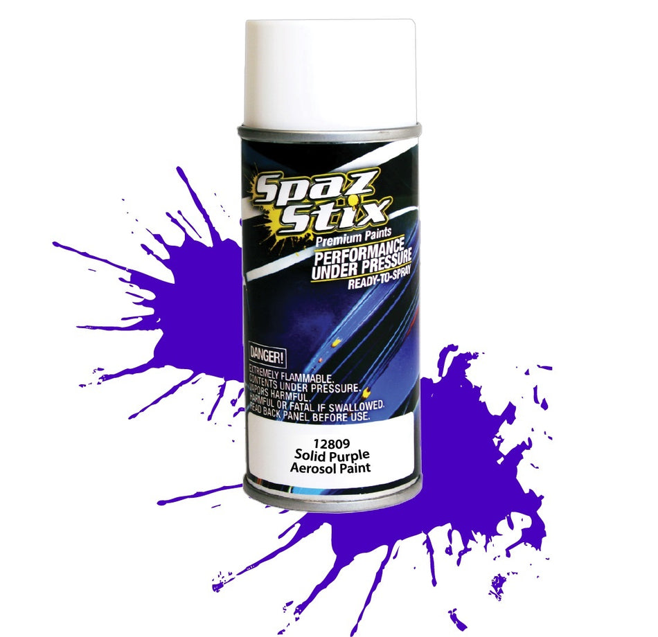 Solid Purple Aerosol Paint