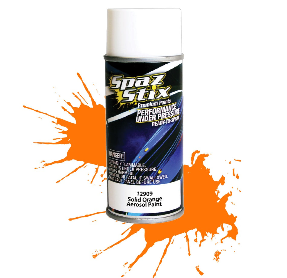 Solid Orange Aerosol Paint 3.5oz