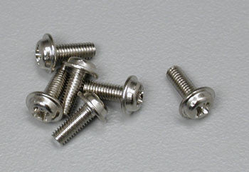 3185 Washer Head Machine Screws 3x8