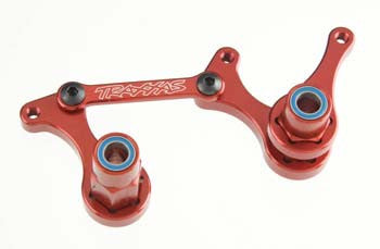 3743X Aluminum Steering Bellcranks Red