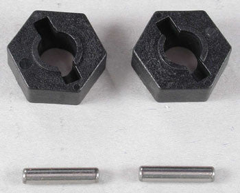 4954 Hex Wheel Hubs/Pins (2)