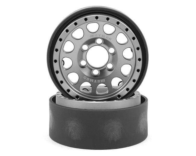 Method 1.9 Race Wheel 105 Clear/Black Anodized( 2)